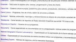 4k Media Service, Canales Temáticos.